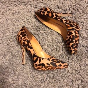 Cheetah print shoes